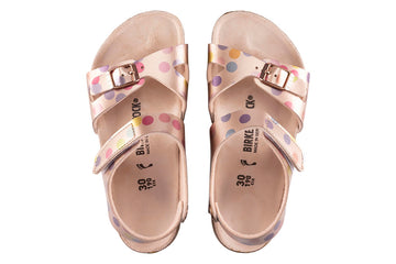 Birkenstock Colorado N Electric Metallic Dots Copper Birko-Flor Girls #color_prints-shapes